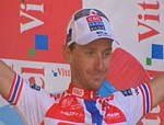 Kurt-Asle Arvesen vainqueur de la onzième étape du Tour de France 2008